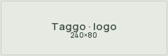 Taggo logo placeholder · 240×80